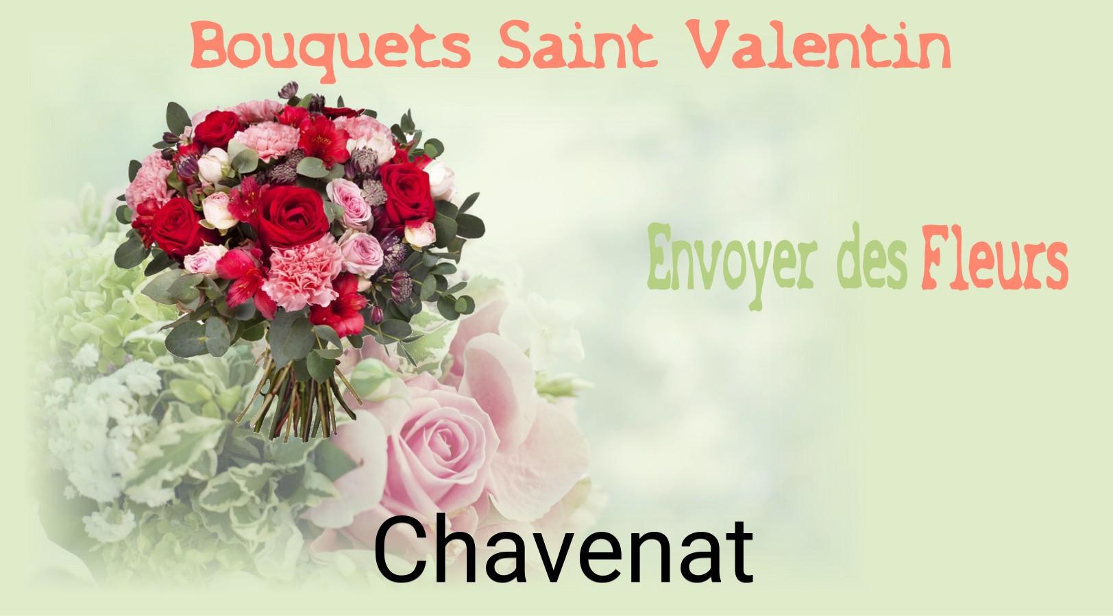 Roses de Saint-Valentin livrées à Chavenat